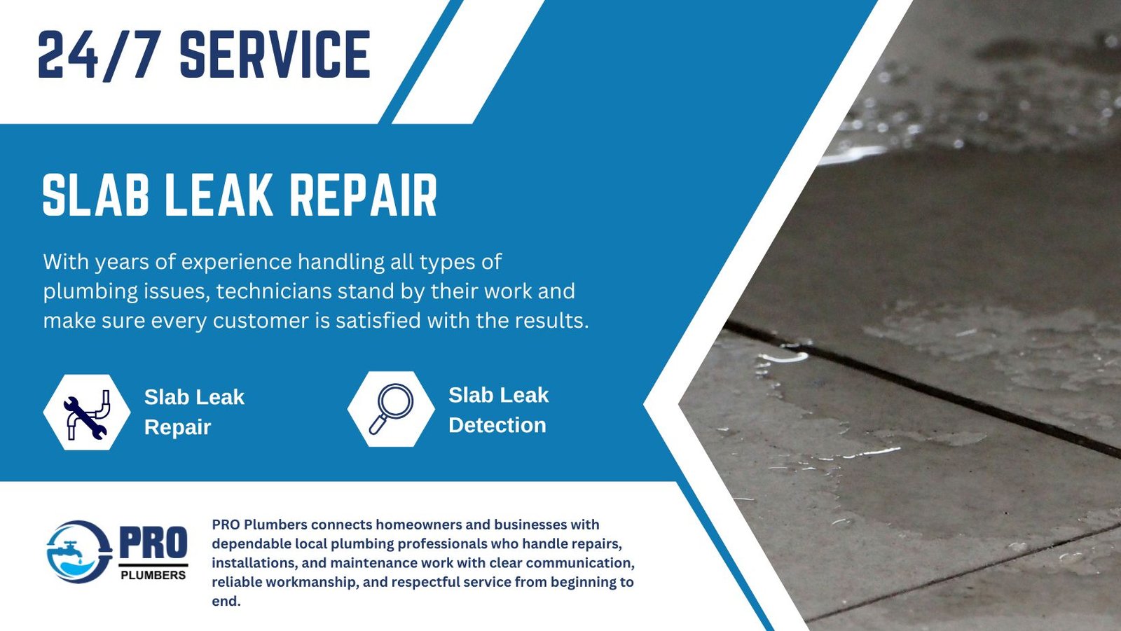 Slab Leak Repair in Alafaya